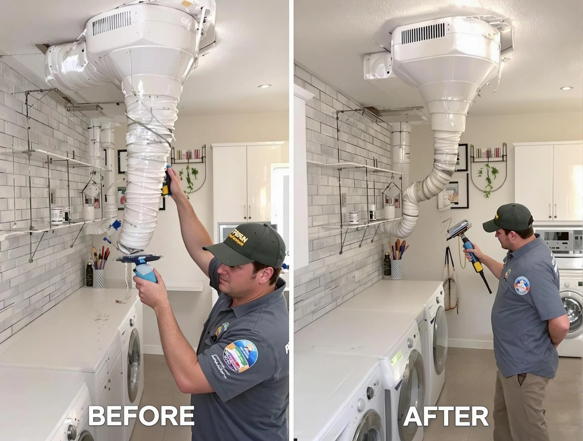 Professional dryer exhaust vent cleaning by Lilburn Dryer Vent Cleaning in Lilburn