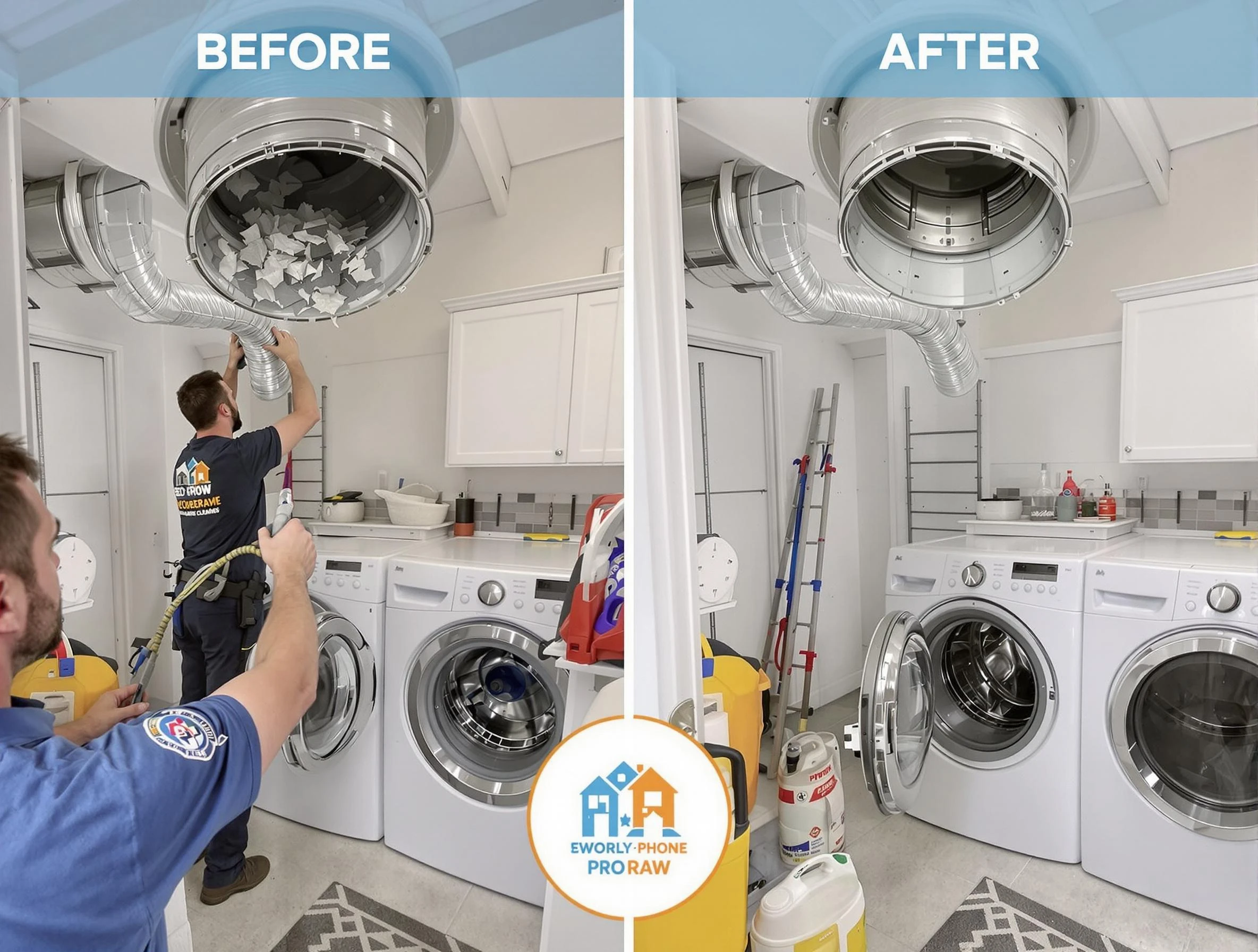 Residential dryer vent cleaning by Lilburn Dryer Vent Cleaning in Lilburn